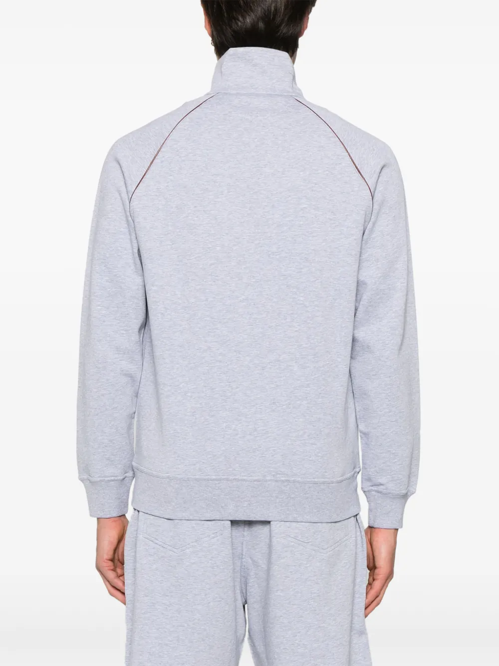 Brunello Cucinelli Sweater met gemêleerd-effect Grijs