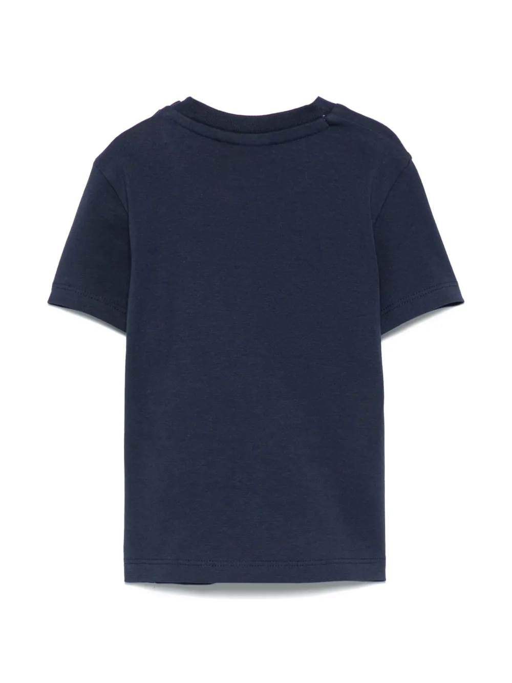 BOSS Kidswear T-shirt met logoprint - Blauw