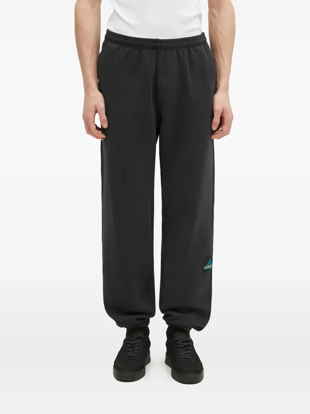 adidas stretch-cotton track pants | Black | Image 1