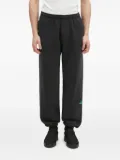 adidas stretch-cotton track pants - Black
