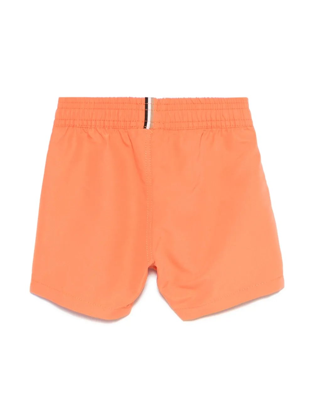 BOSS Kidswear Zwembroek met logoprint Oranje