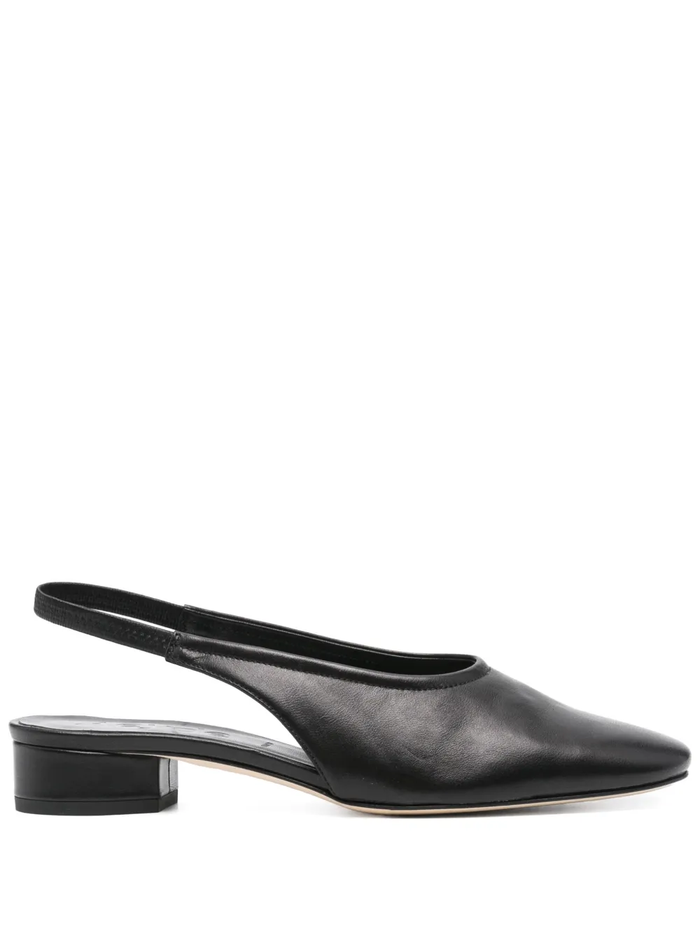 Dua leather pumps