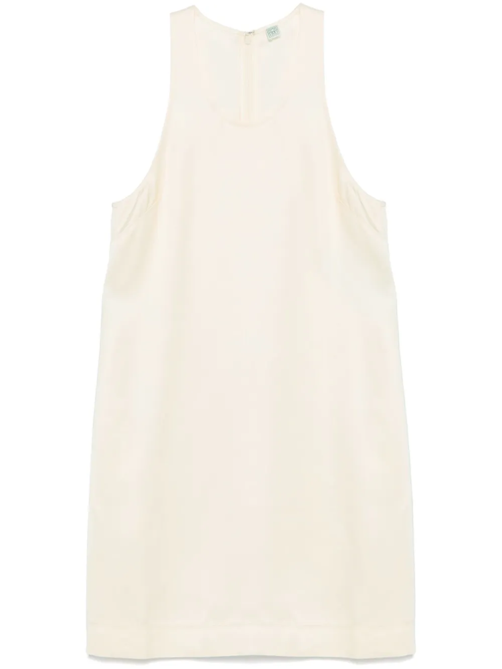 TOTEME Vestido com gola U | Neutro | Image 1