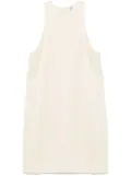 TOTEME scoop-neck mini dress - Neutrals