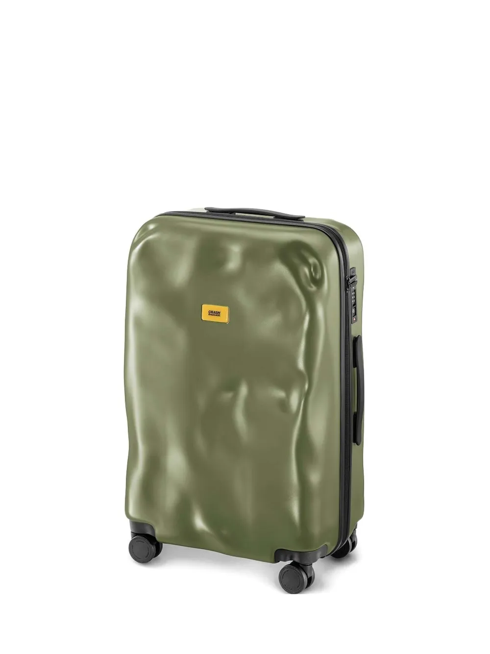 Crash Baggage crumpled effect holdall | Green | Image 1