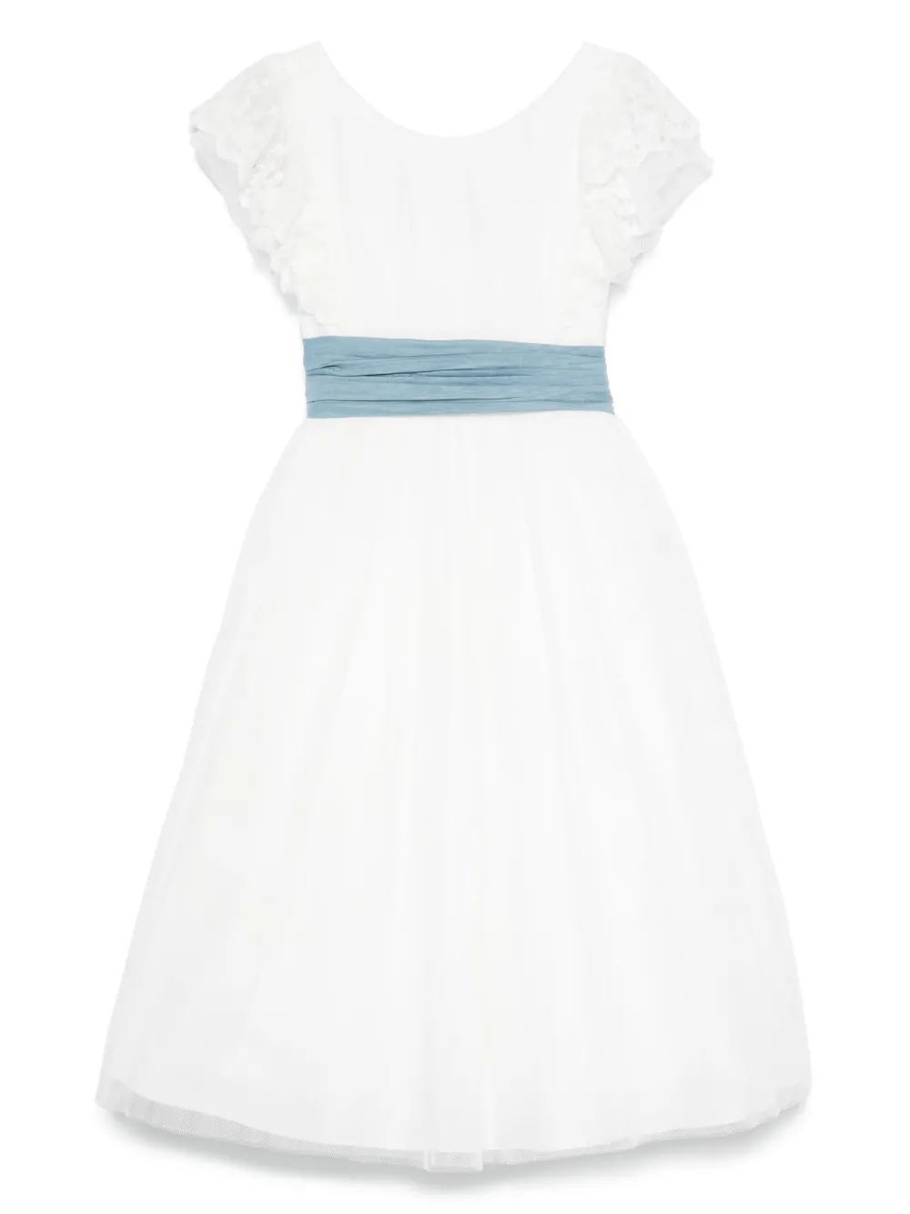 AMAYA BOW-DETAIL DRESS