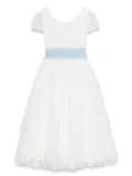 AMAYA bow-detail dress - White