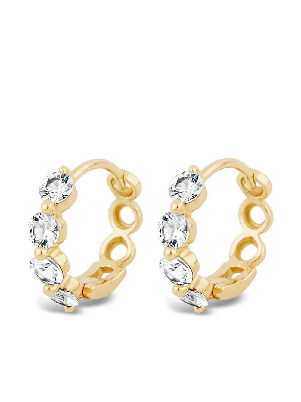 Dinny Hall Shuga ダイヤモンド ピアス 9Kイエローゴールド - ゴールドトーン Dinny Hall Shuga ダイヤモンド ピアス 9Kイエローゴールド - ゴールドトーン