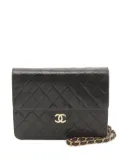 CHANEL Pre-Owned 1997-1999 CC Quilted Lambskin Single Flap crossbody bag - Black