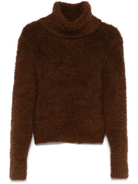 Self-Portrait oversize-collar sweater