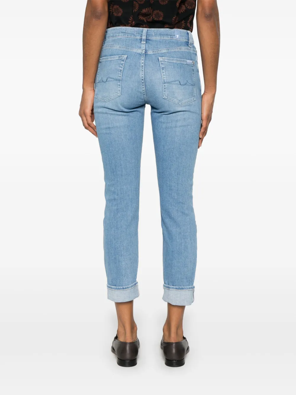 7 FOR ALL MANKIND RELAXED SKINNY JEANS