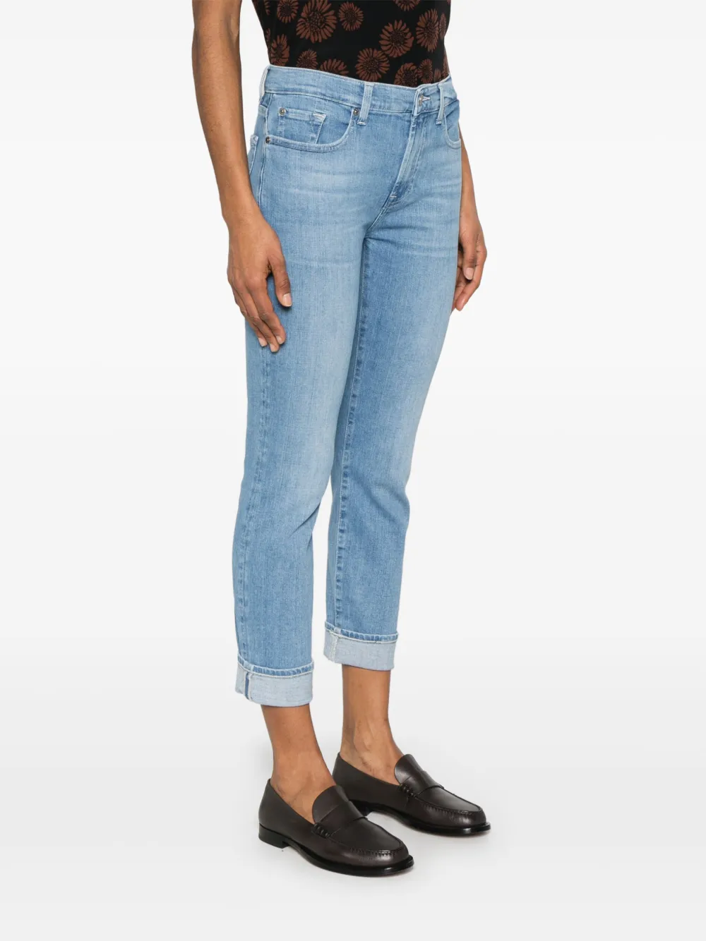 7 FOR ALL MANKIND RELAXED SKINNY JEANS