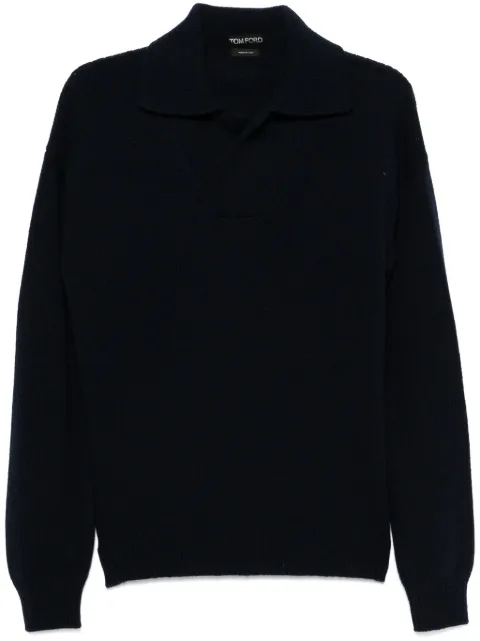 TOM FORD suéter con cuello tipo polo