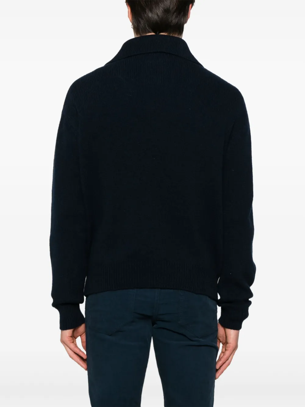 TOM FORD Trui met polokraag Blauw