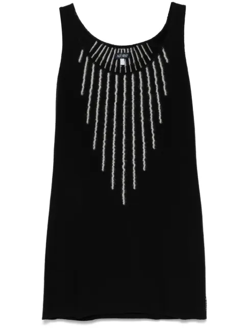 Giorgio Armani Pre-Owned vestido corto de tejido fino 2000