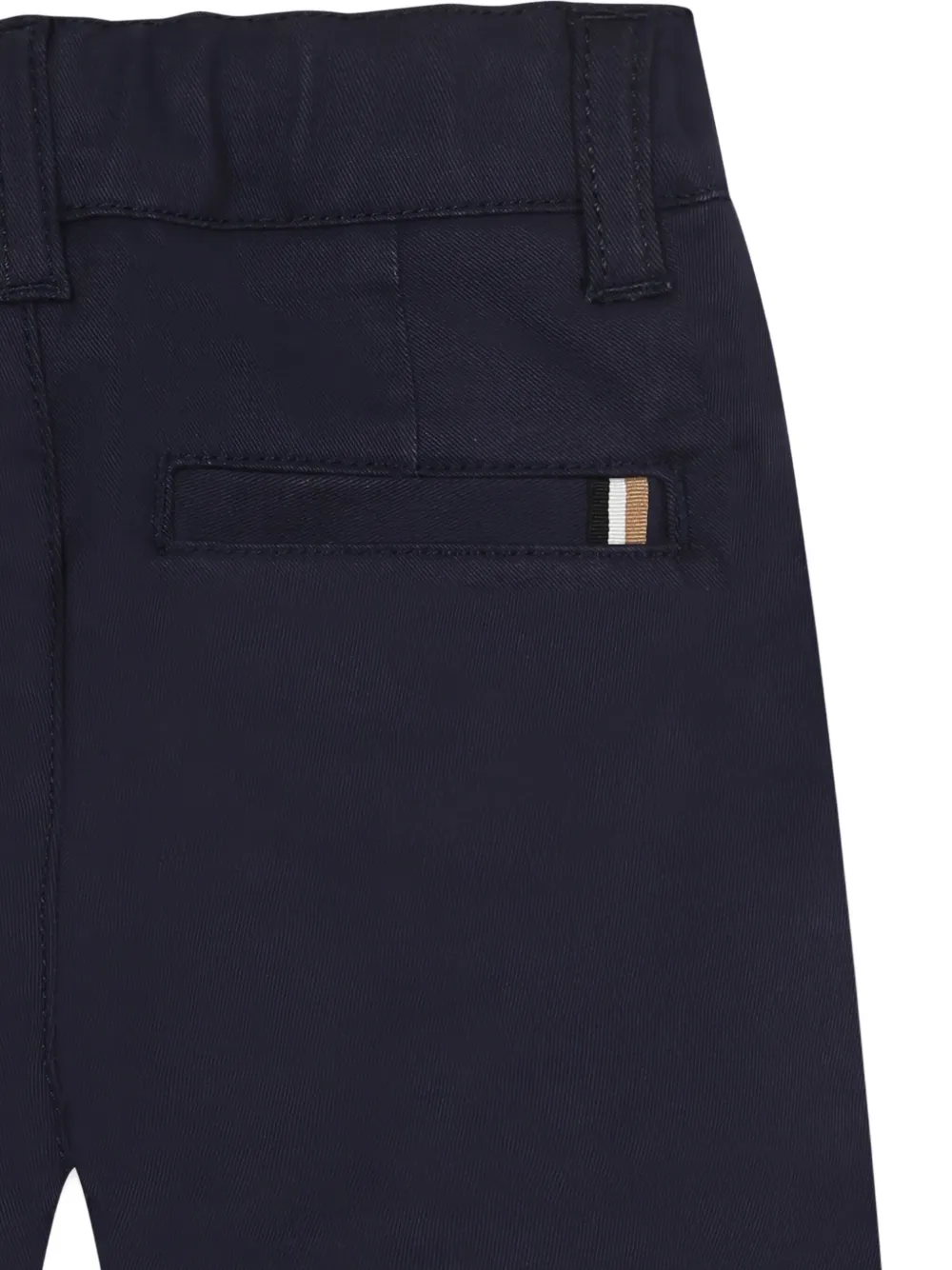 BOSS Kidswear Katoenen chino Blauw