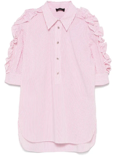 LIU JO camisa con rayas estampadas