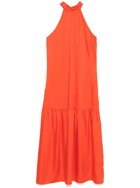 LIU JO satin maxi dress