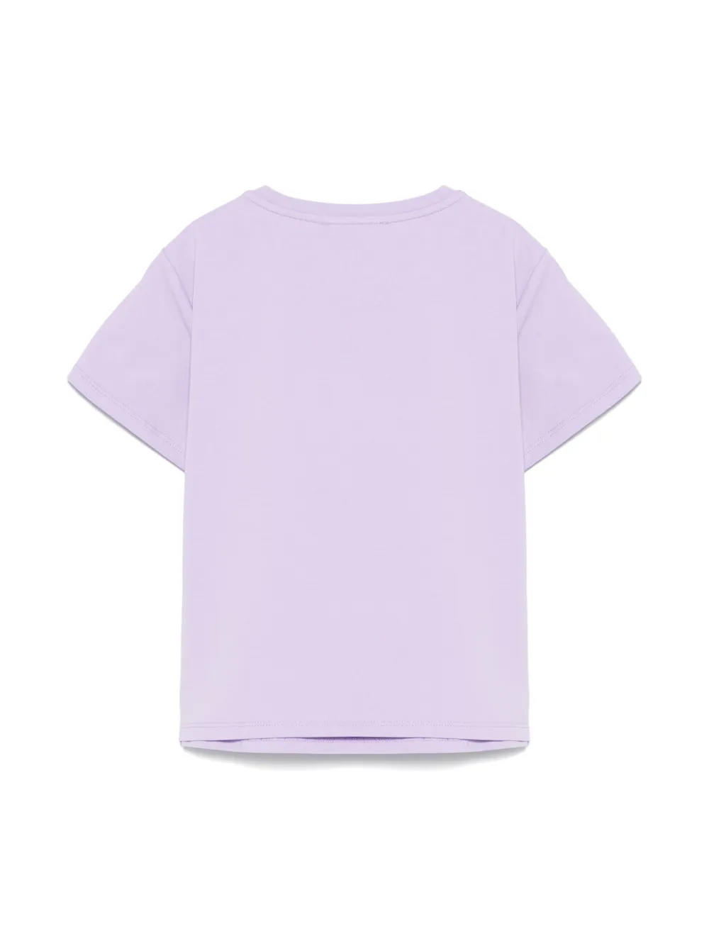 TWINSET Kids rhinestone Oval T T-shirt - Paars