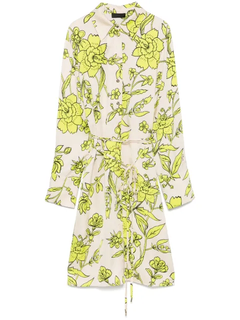 LIU JO floral-print shirt dress