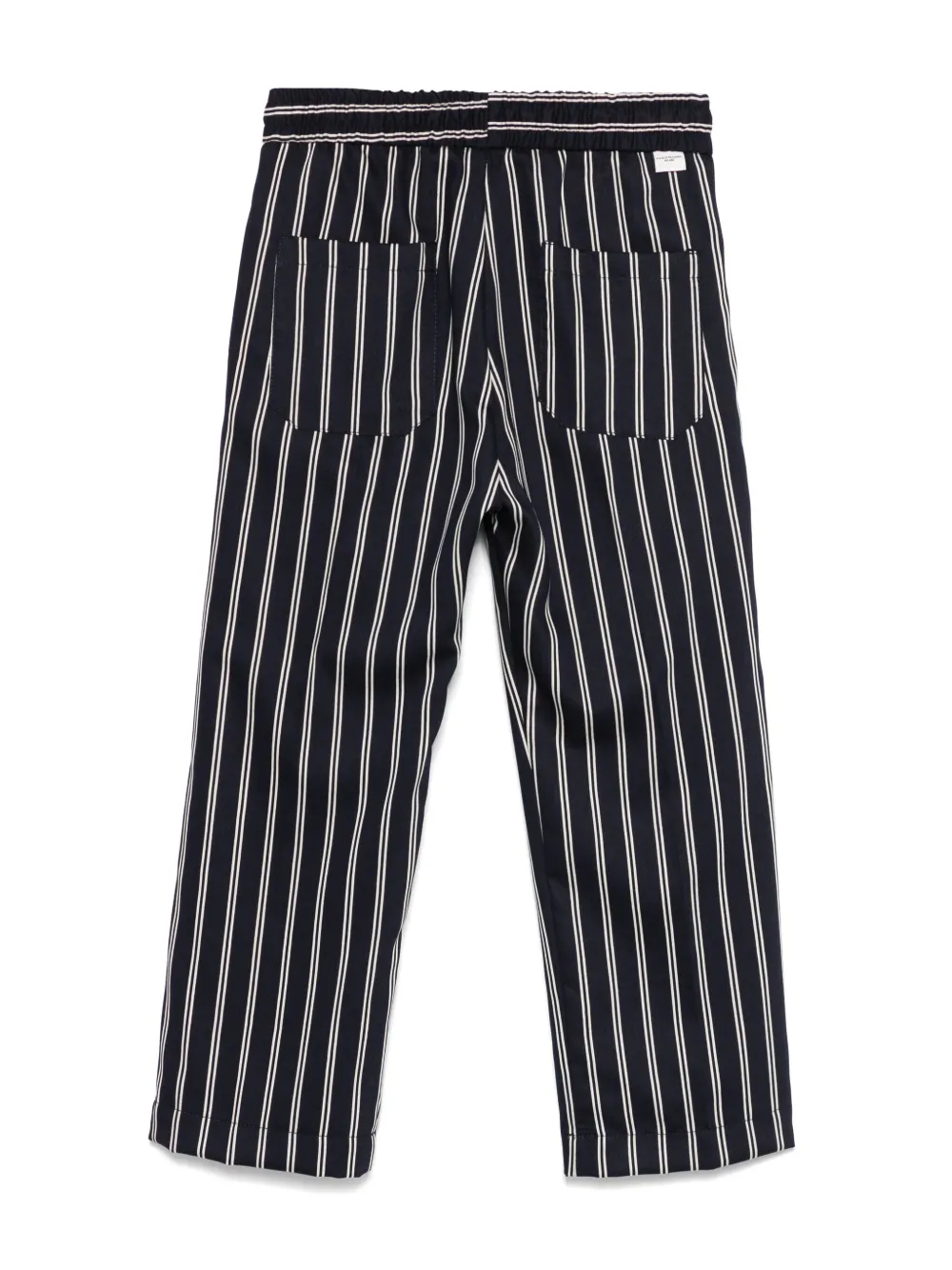 Paolo Pecora Kids Gestreepte broek - Blauw