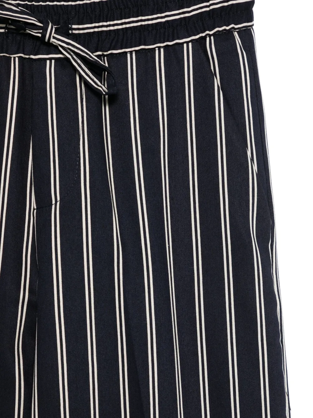 Paolo Pecora Kids Gestreepte broek Blauw