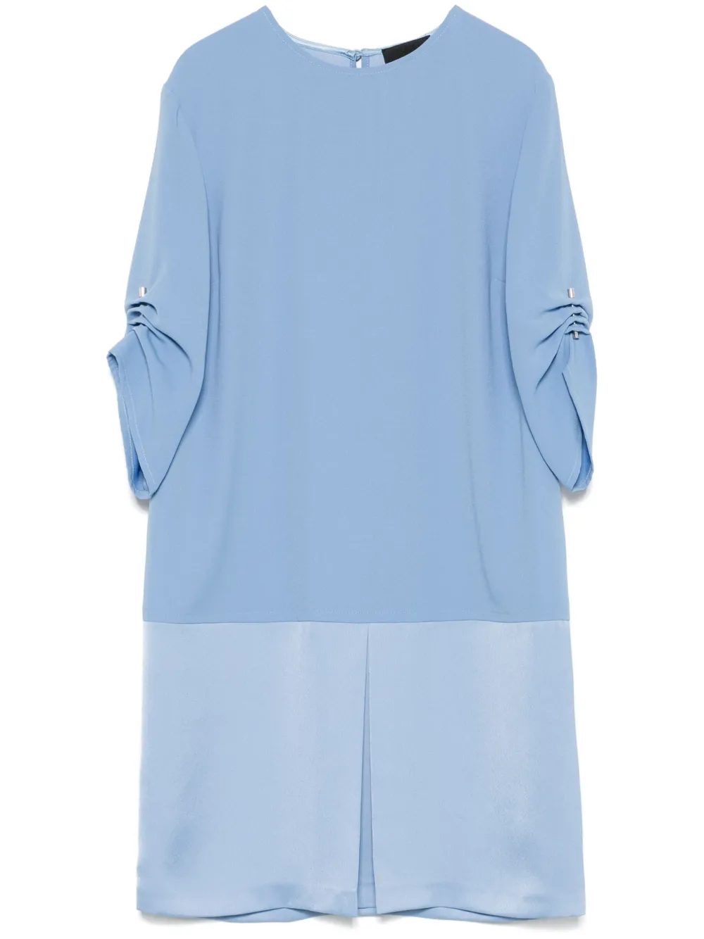 LIU JO Mini-rok van crêpe Blauw