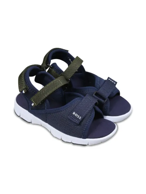 BOSS Kidswear colour-block sandals