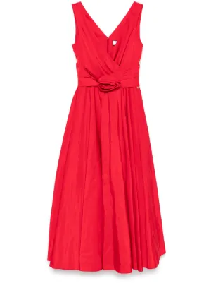 Matteau Gathered Drop Waist Maxi Dress | Brown | FARFETCH Matteau Gathered Drop Waist Maxi Dress | Brown | FARFETCH