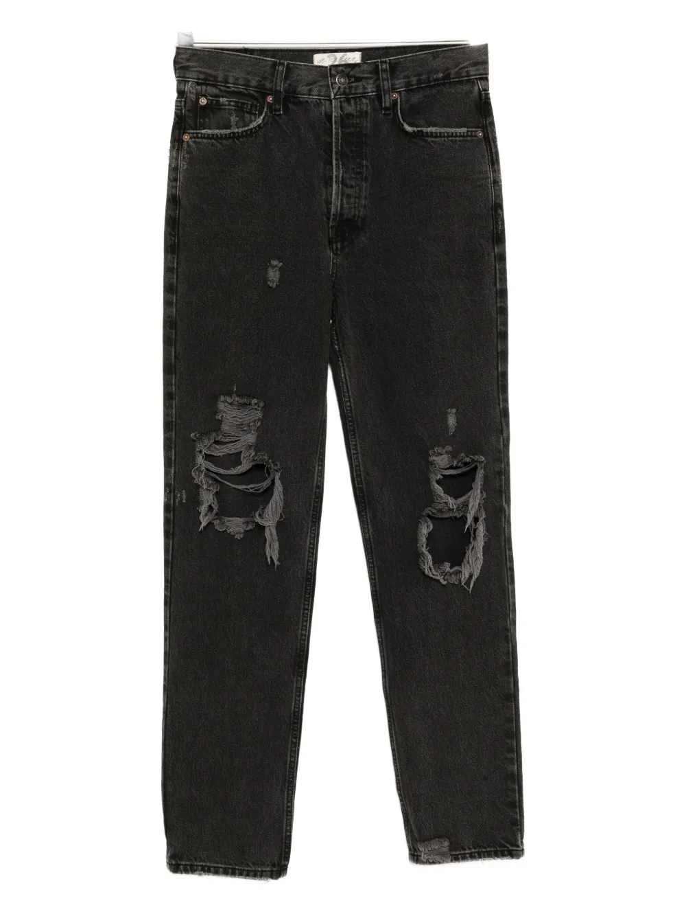Free People Lasso cotton jeans - Nero