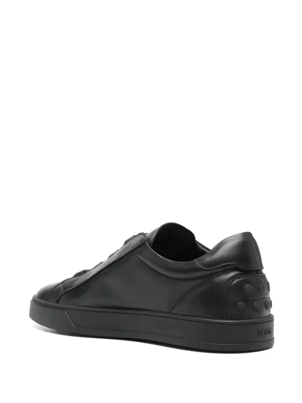 【TOD'S】残り僅か！men's ロゴ レザー スニーカー black Man BLACK Sneakers in Leather XXM04L0HZ40JUS99999 | Tods