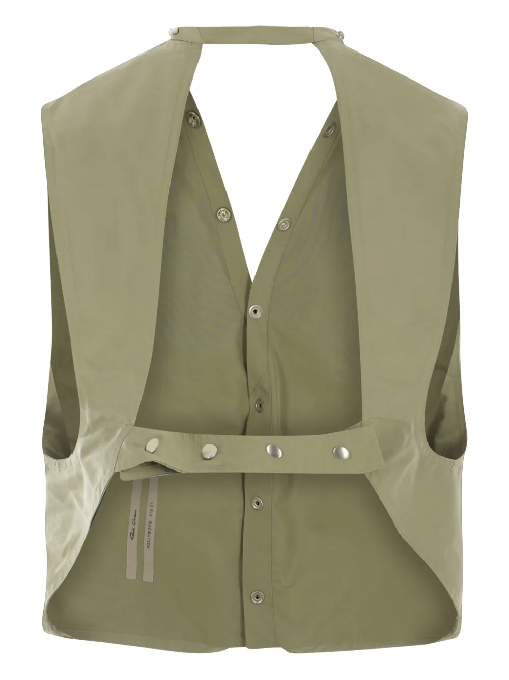 Rick Owens Cargo gilet - Groen