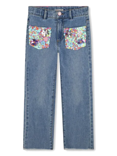 Billieblush jeans med paljetter