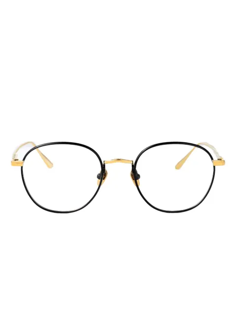 Linda Farrow Jules round-frame glasses