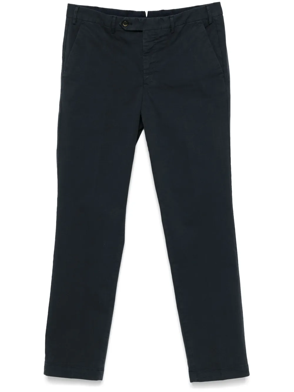 PT Torino Chino met toelopende pijpen Blauw