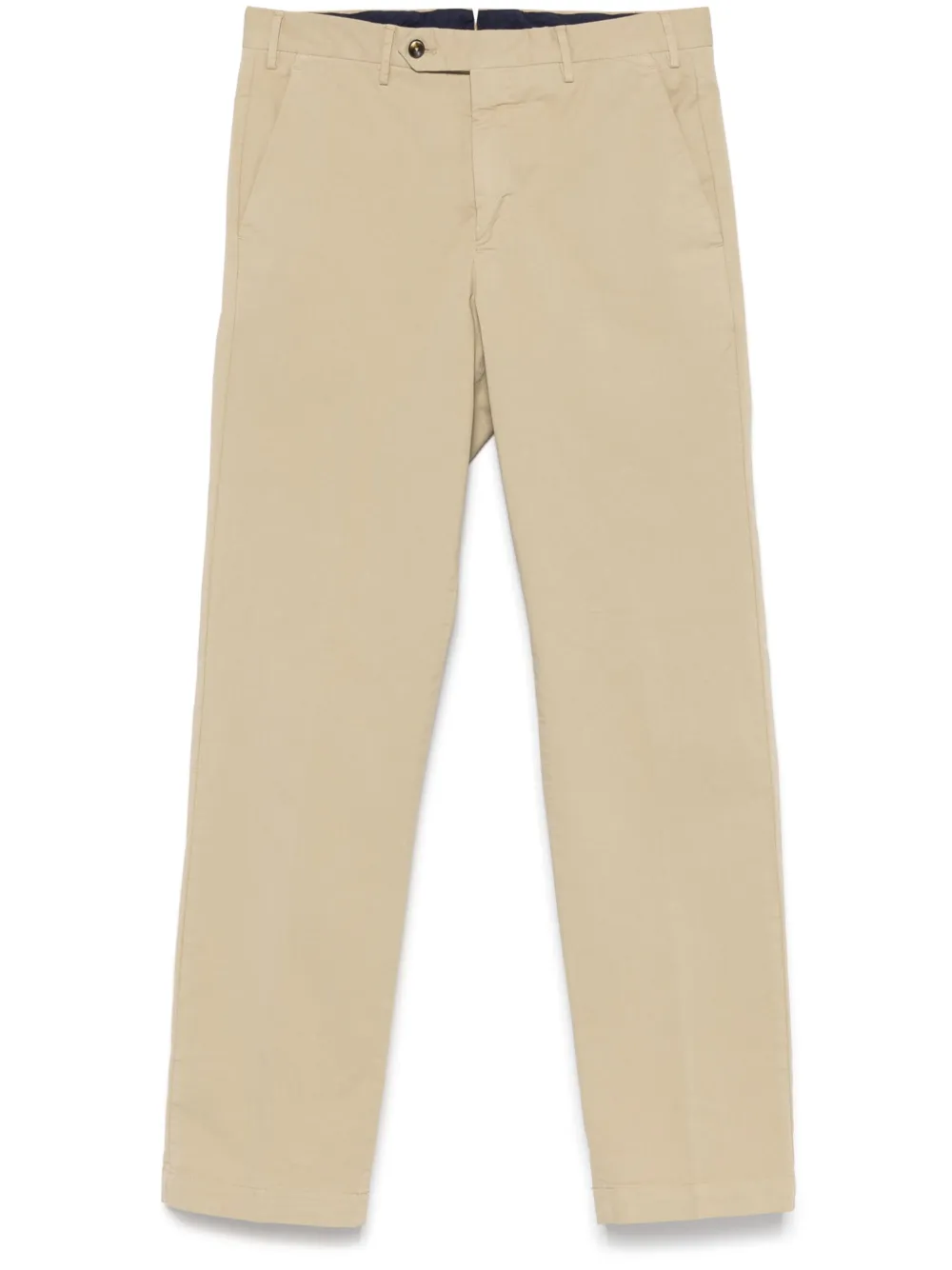 PT Torino Chino met toelopende pijpen Beige
