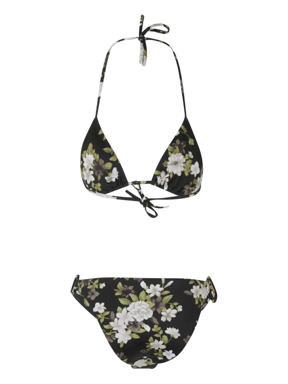 TOM FORD floral-print bikini - Zwart