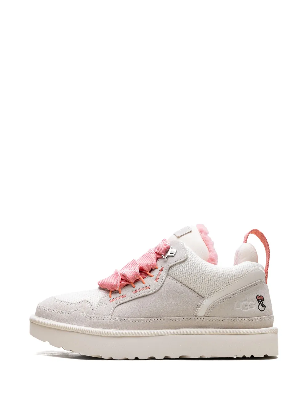 UGG Lowmel Love '25 "Jasmine Tropical Pink" sneakers White