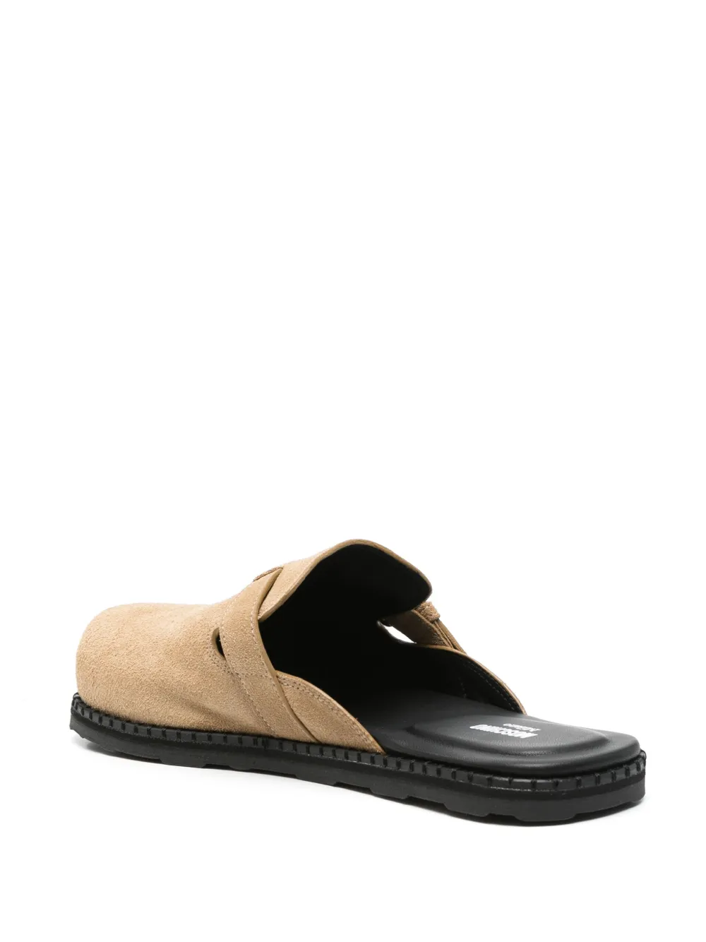 Moschino Suède slippers Beige