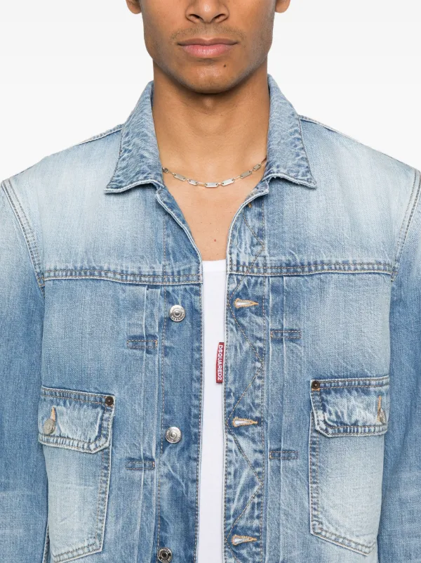 DSQUARED2 Heritage デニムジャケット | ブルー | FARFETCH JP