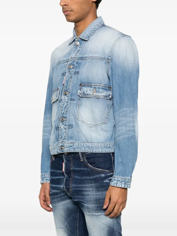 DSQUARED2 Heritage デニムジャケット | ブルー | FARFETCH JP