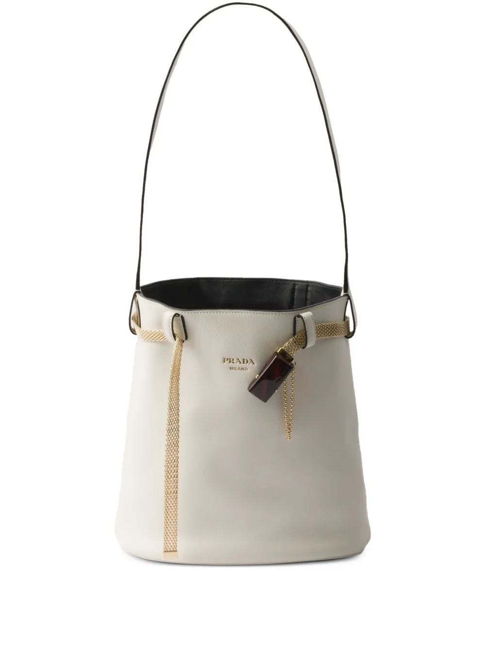 Prada logo-print shoulder bag | White | Image 1