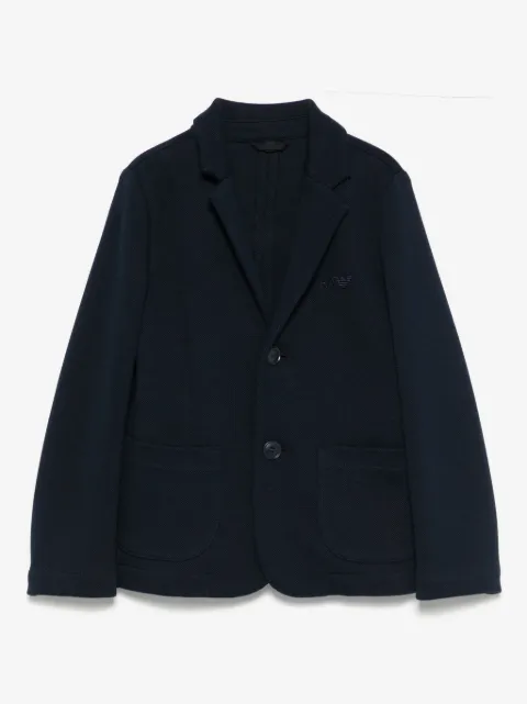Emporio Armani Kids Blazer con ricamo