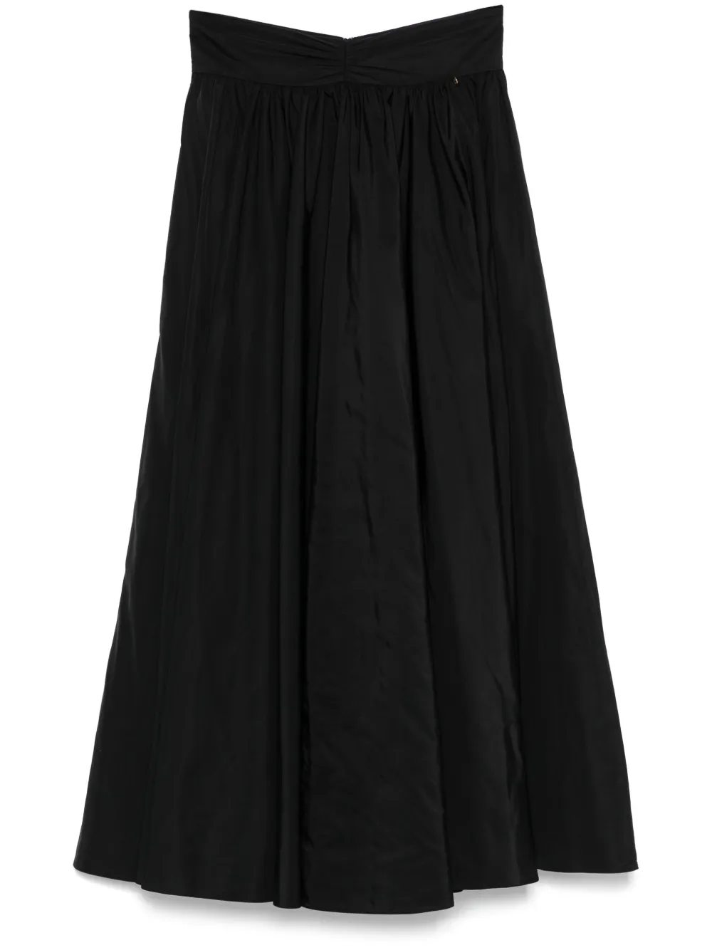 A-line midi skirt