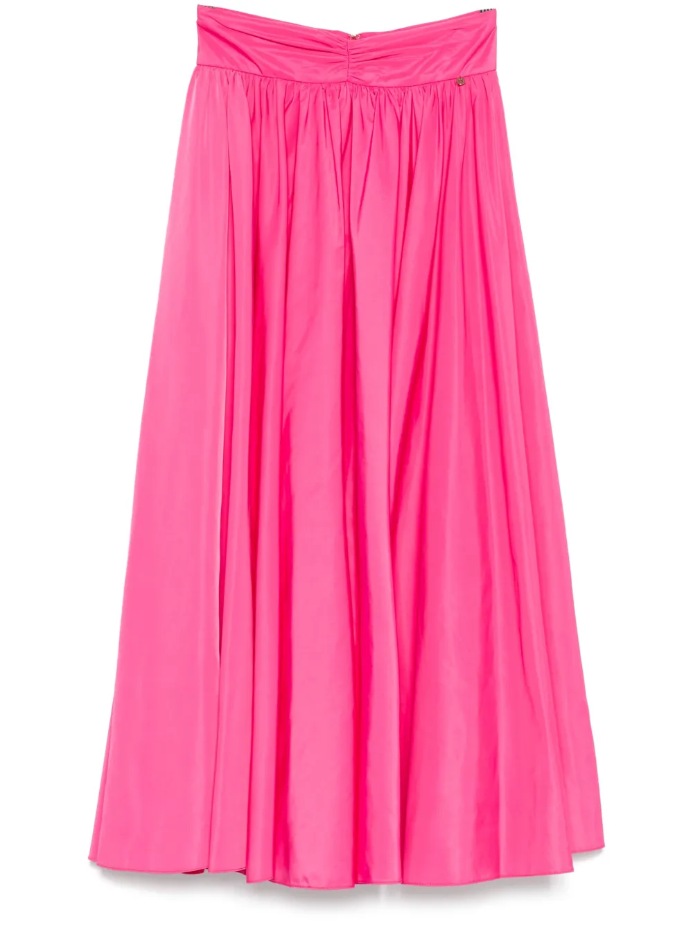 flared midi skirt