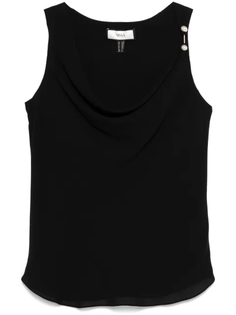 NISSA piercing-detail blouse