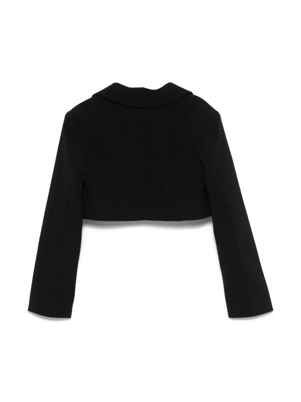 Elisabetta Franchi La Mia Bambina Cropped blazer - Zwart