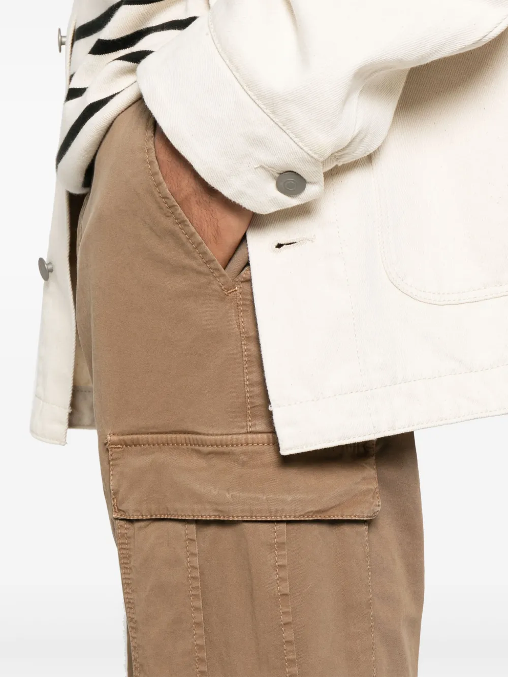 PT Torino Rebel cargo broek Bruin