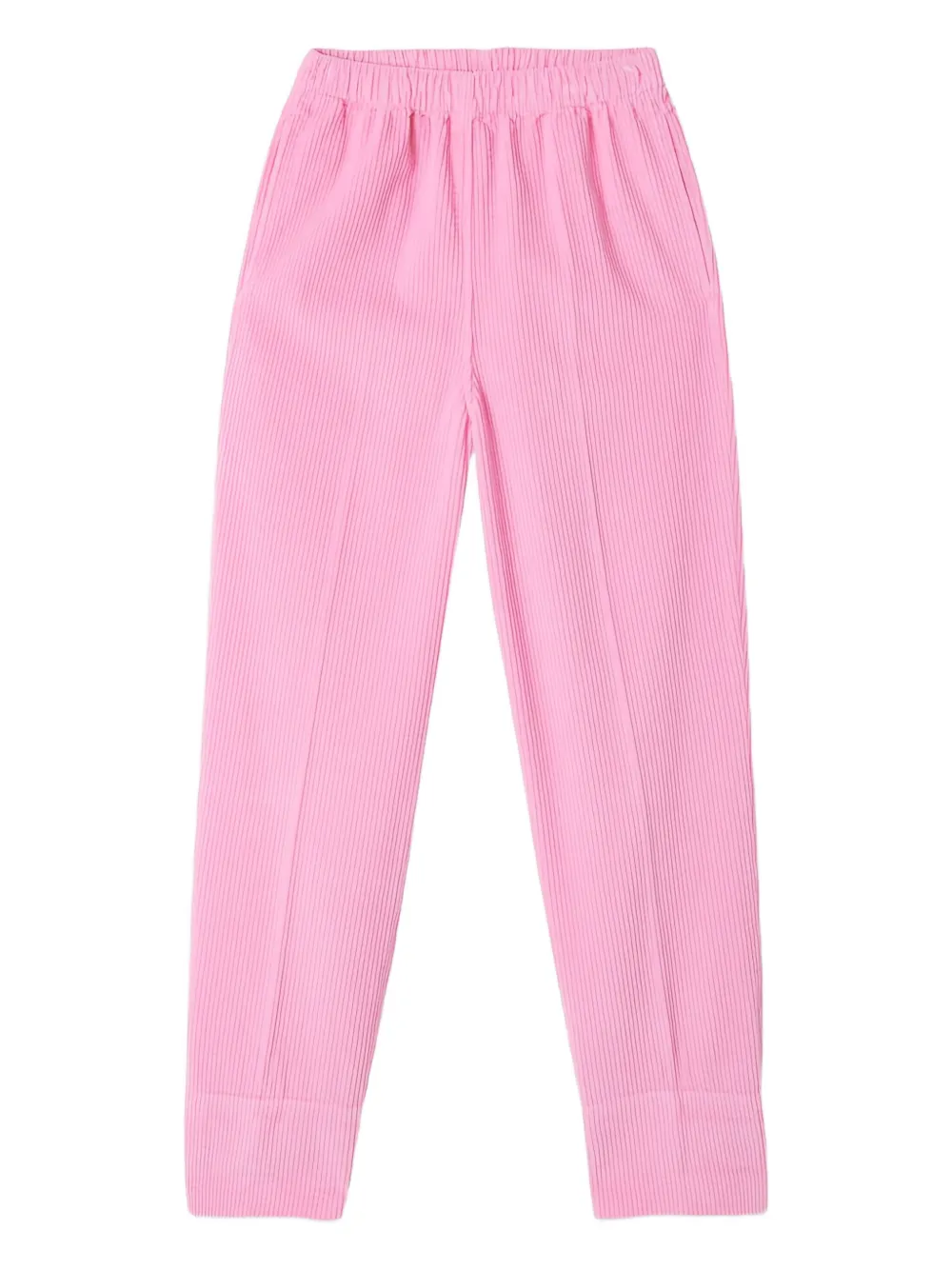 American Vintage Padow Cropped Corduroy Trousers In Pink