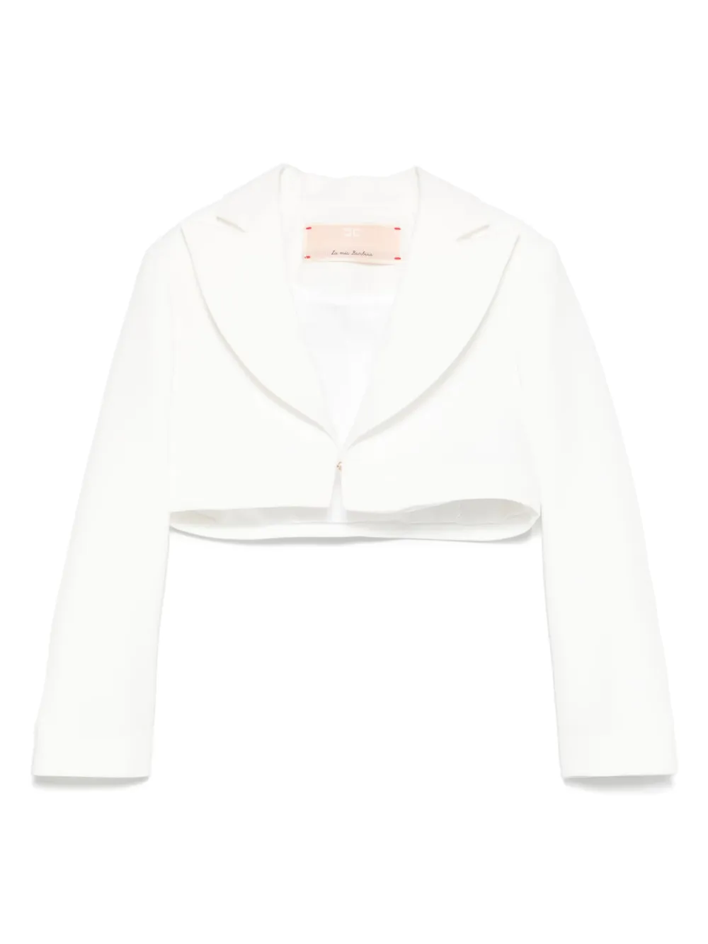 Elisabetta Franchi La Mia Bambina Cropped blazer Wit